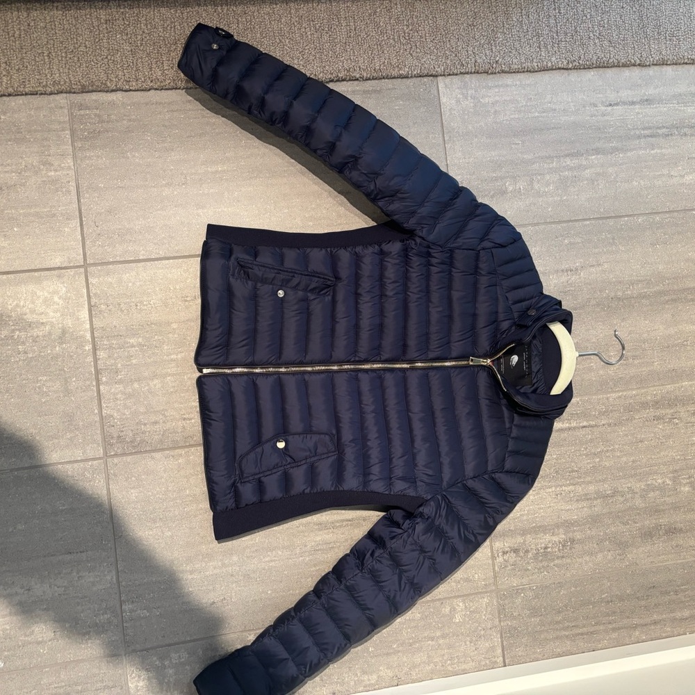 Navy Quilted Women's Jacket